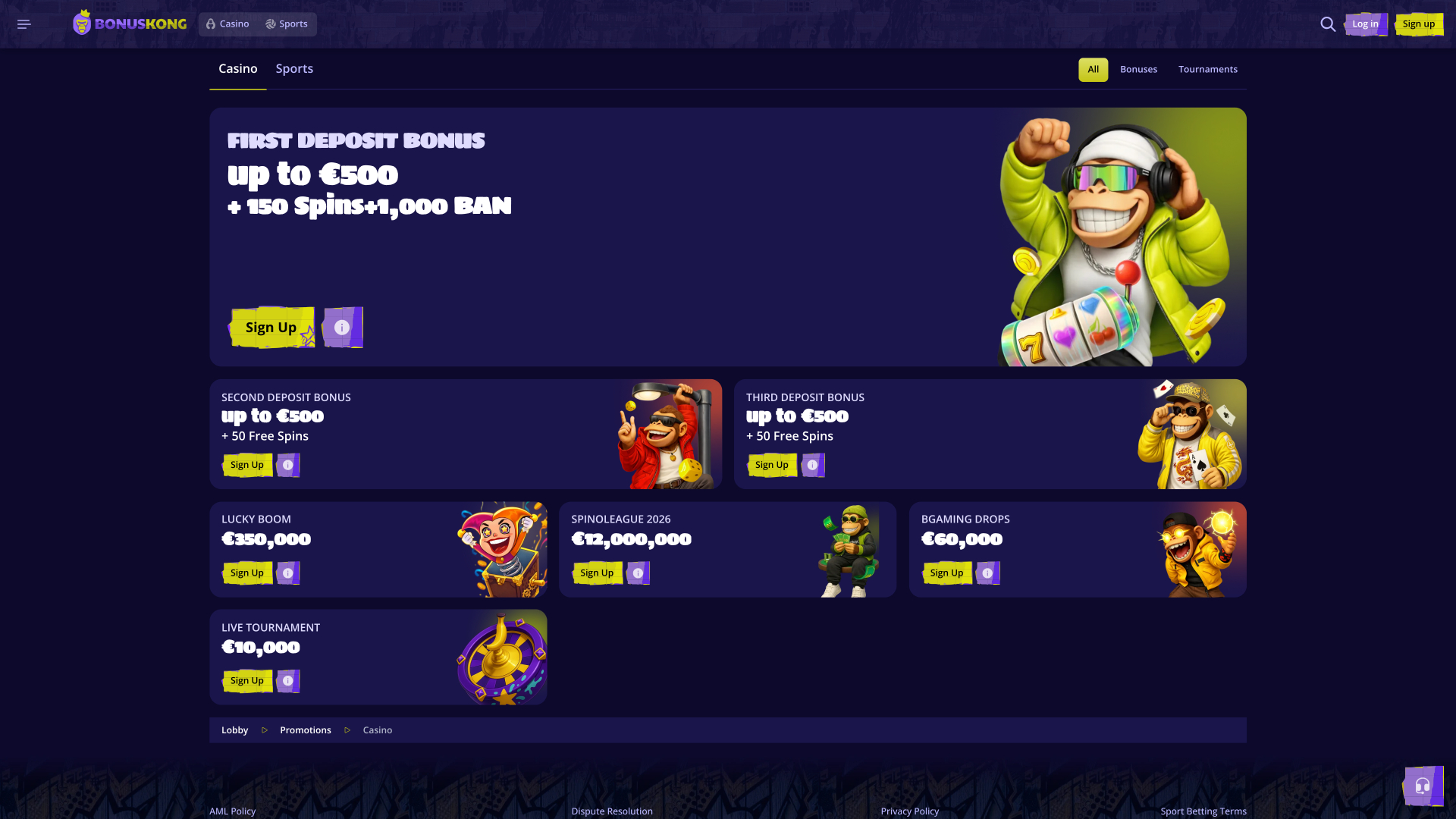 Bonuskong Casino